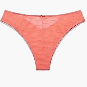 Savage X Fenty Logo Medallion Pink Bikini 2X